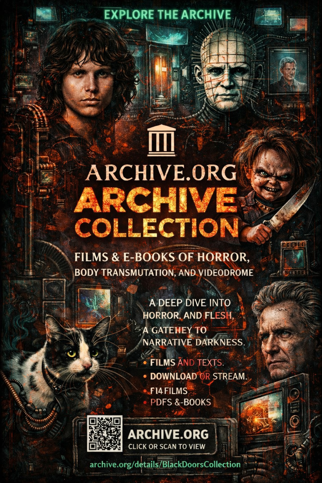 Archive.org — Black Doors Collection poster (open item)