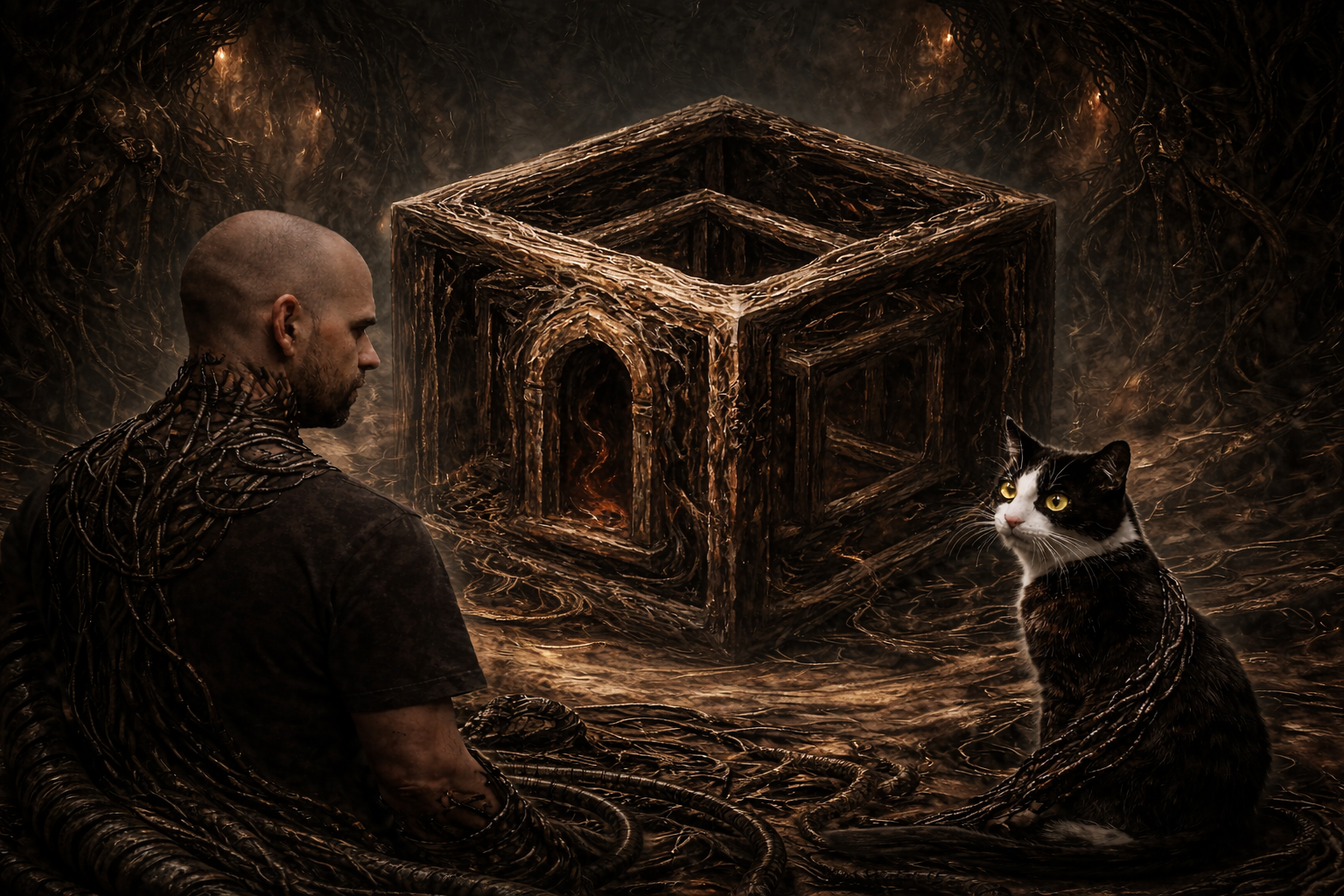 Step In The Black Doors